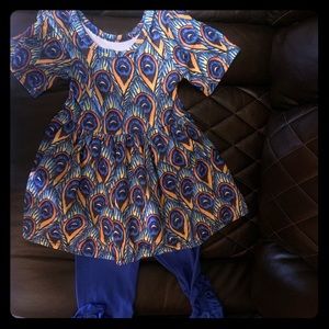 12/18m Peacock Outfit